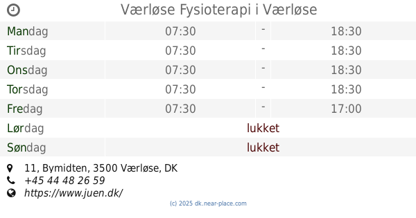 skærm Højde mentalitet 🕗 åbningstider, Kirke Værløsevej 26, Værløse, kontakter